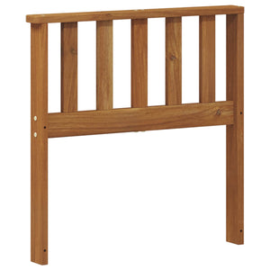 Κάθισμα 2 pcs Καφέ 60 x 6 x 61 εκ Επεξεργασμένο ξύλο - Pakobazaar