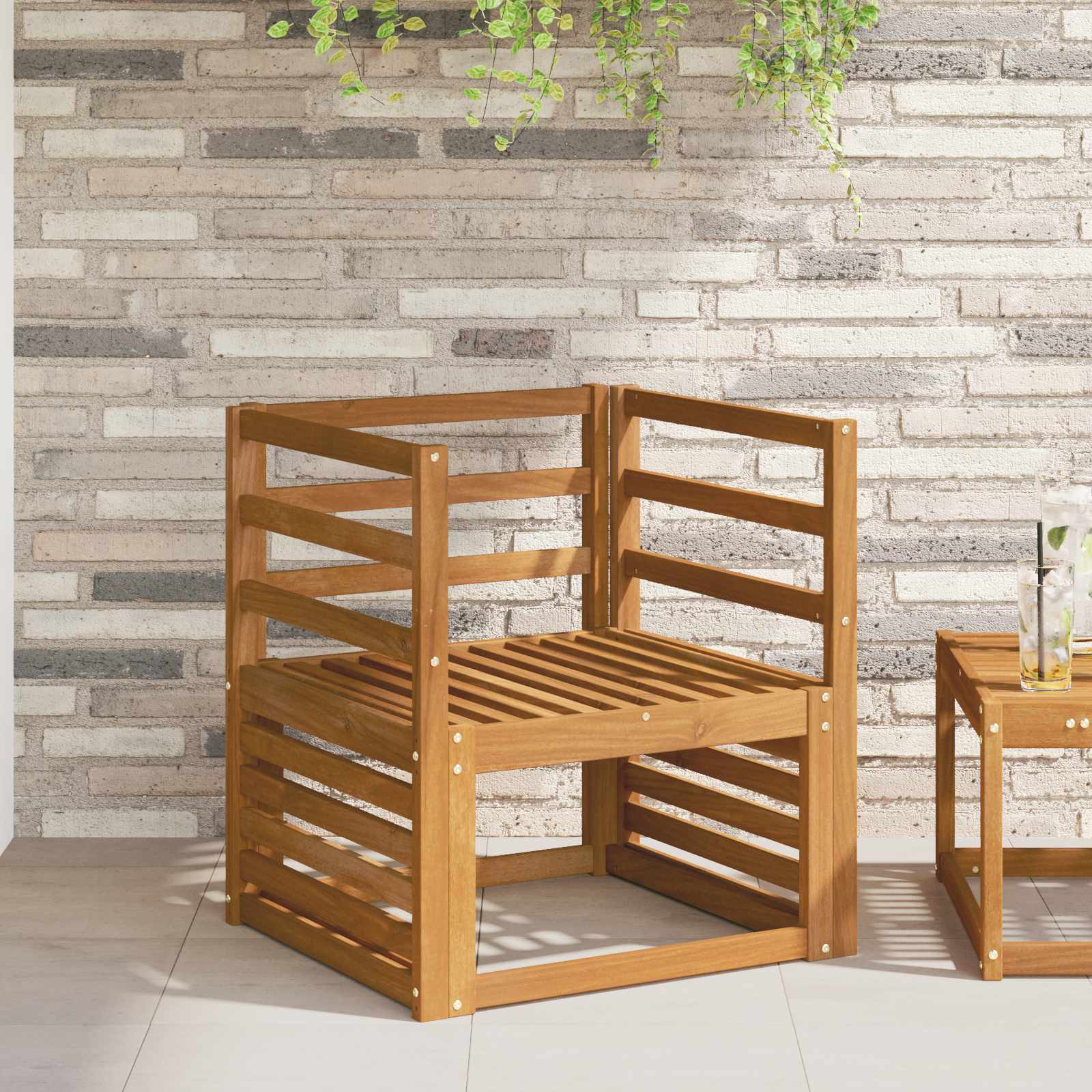 Υποβραχίονες 2 pcs Καφέ 59 x 4 x 73 εκ Επεξεργασμένο ξύλο