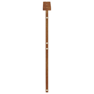Υποβραχίονες 2 pcs Καφέ 59 x 6 x 61 εκ Επεξεργασμένο ξύλο - Pakobazaar
