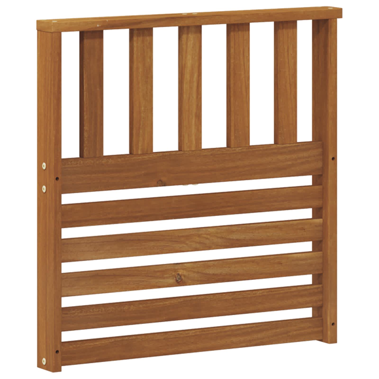 Μπάρες 2 pcs Καφέ 60 x 6 x 61 εκ Επεξεργασμένο ξύλο