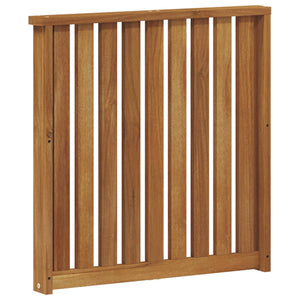 Κάθισμα 2 pcs Καφέ 60 x 6 x 61 εκ Επεξεργασμένο ξύλο - Pakobazaar