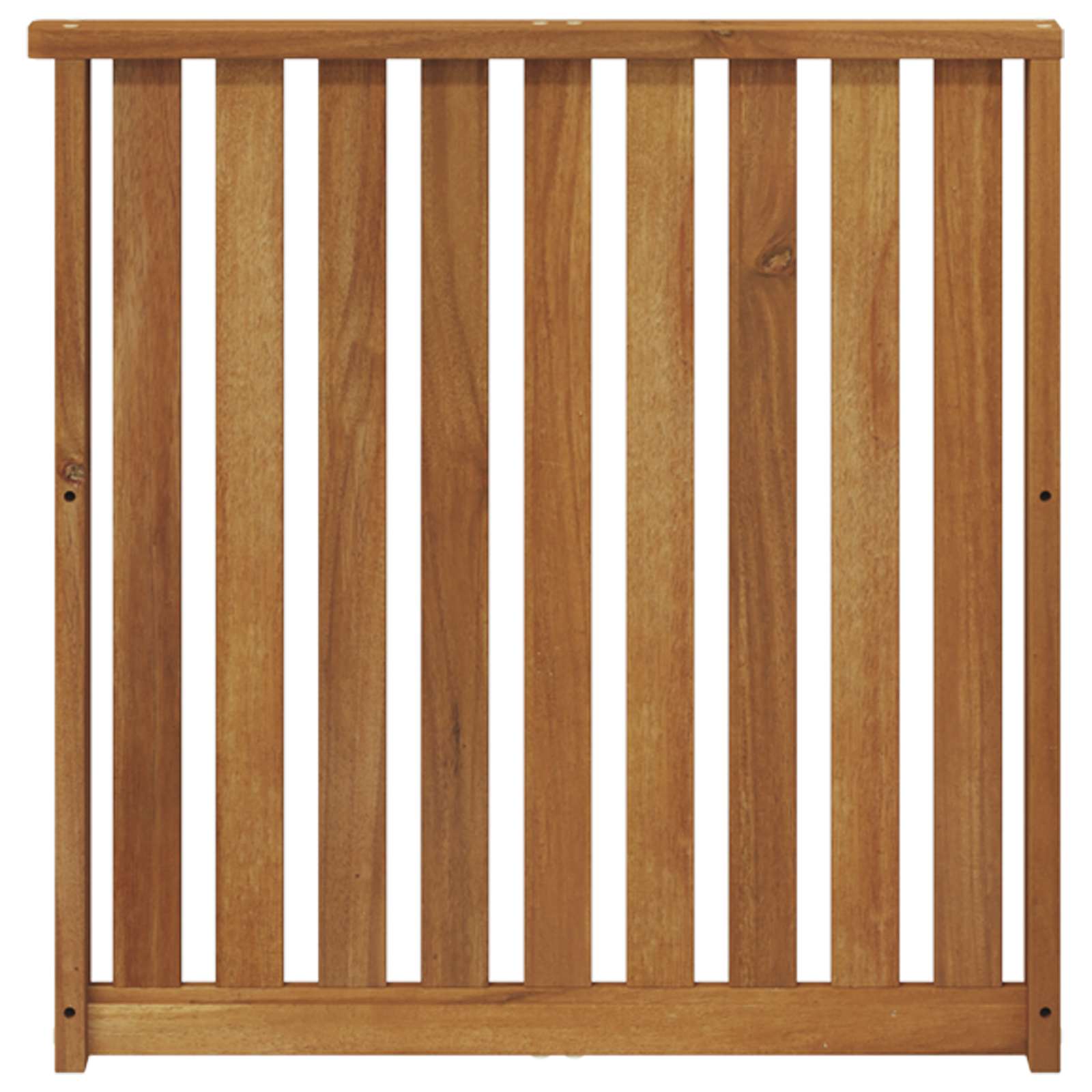 Κάθισμα 2 pcs Καφέ 60 x 6 x 61 εκ Επεξεργασμένο ξύλο