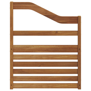 Μπάρες 2 pcs Καφέ 59 x 4 x 73 εκ Επεξεργασμένο ξύλο - Pakobazaar