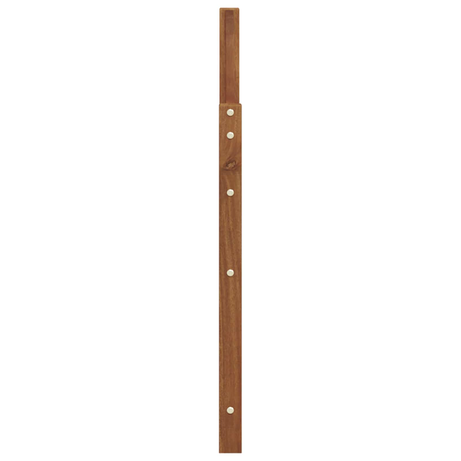 Μπάρες 2 pcs Καφέ 59 x 4 x 73 εκ Επεξεργασμένο ξύλο