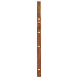 Μπάρες 2 pcs Καφέ 59 x 4 x 73 εκ Επεξεργασμένο ξύλο - Pakobazaar