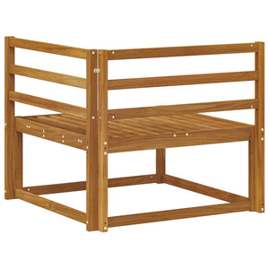 Υπαίθριο Γωνιακό Καναπέ Φυσικό 83 x 83 x 73 εκ - Pakobazaar