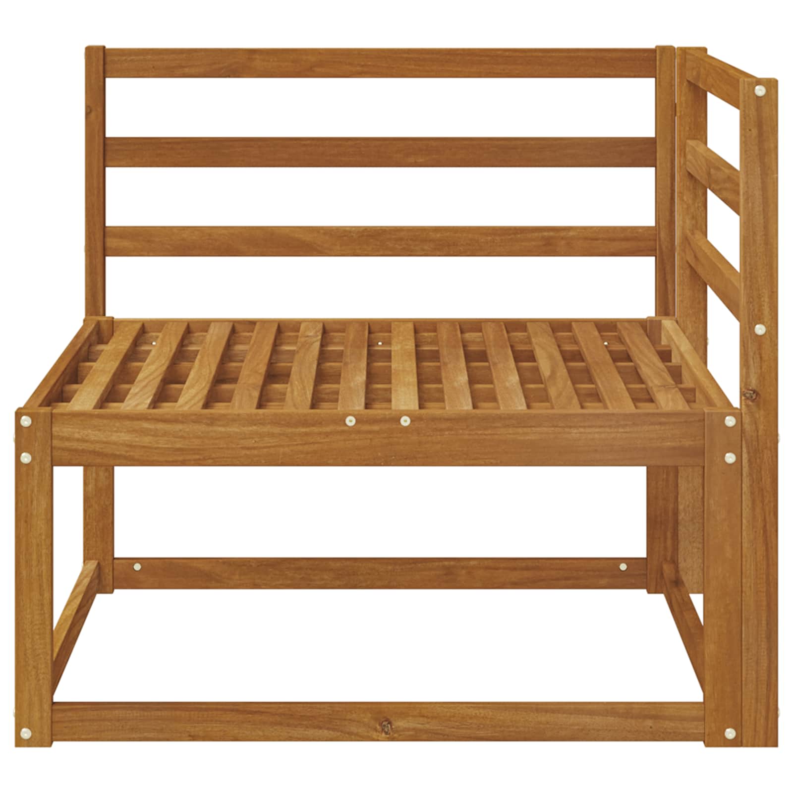 Υπαίθριο Γωνιακό Καναπέ Φυσικό 83 x 83 x 73 εκ - Pakobazaar