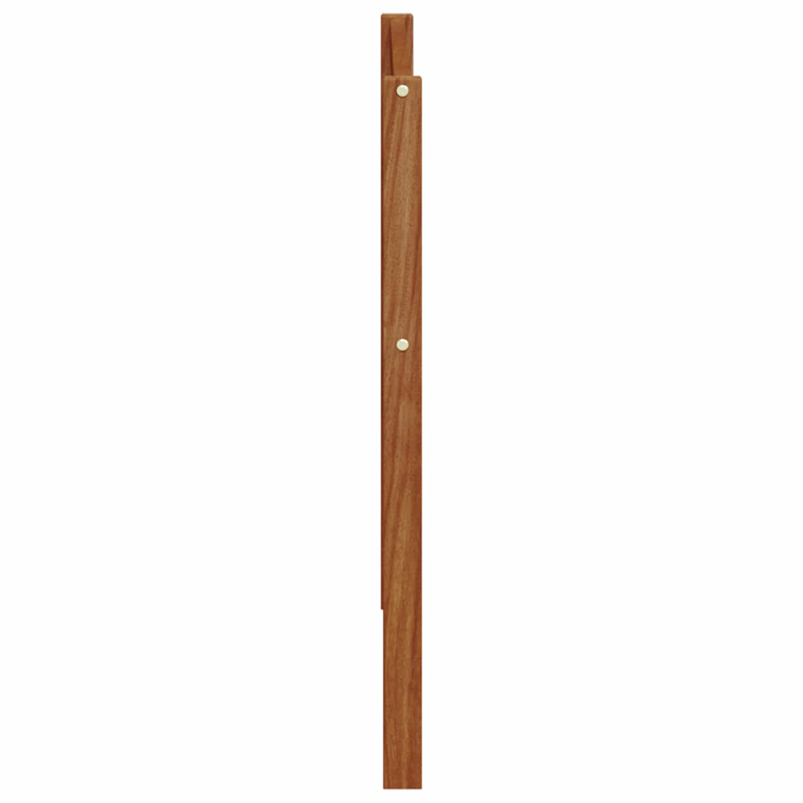Κάθισμα 2 pcs Φυσικό 79 x 4 x 73 εκ Στερεό Ξύλο Ακακίας - Pakobazaar