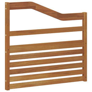 Ανακλινόμενα στηρίγματα 2 pcs Καφέ 79 x 4 x 73 εκ - Pakobazaar