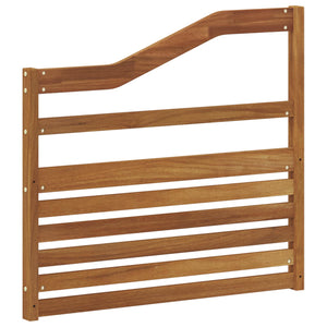Ανακλινόμενα στηρίγματα 2 pcs Καφέ 79 x 4 x 73 εκ - Pakobazaar