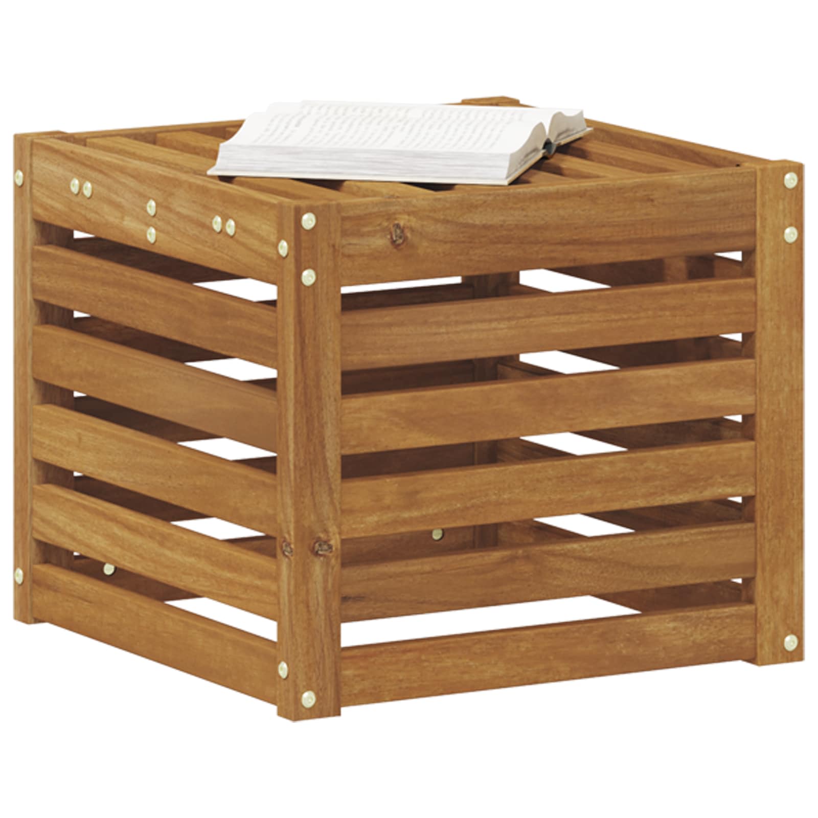 Παγκάκι Εξωτερικού Χώρου Φυσικό 43 x 43 x 37 εκ - Pakobazaar