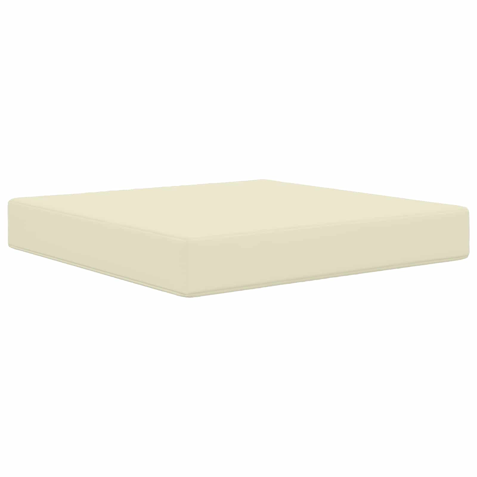 Μαξιλάρι Καναπέ Εξωτερικού Χώρου Κρεμ 60 x 60 x 8 εκ. - Pakobazaar