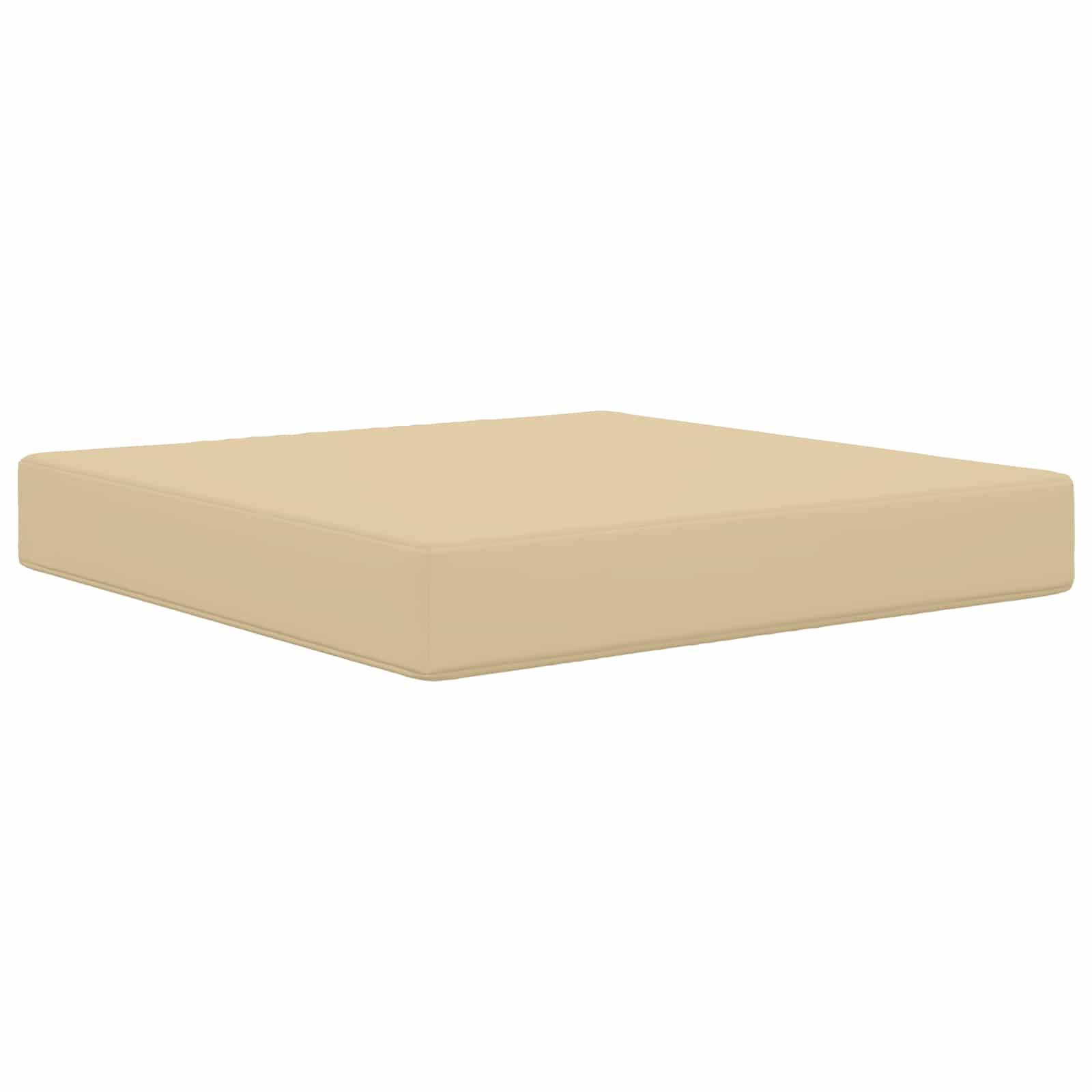 Μαξιλάρι Καναπέ Εξωτερικού Χώρου Μπεζ 60 x 60 x 8 εκ. - Pakobazaar