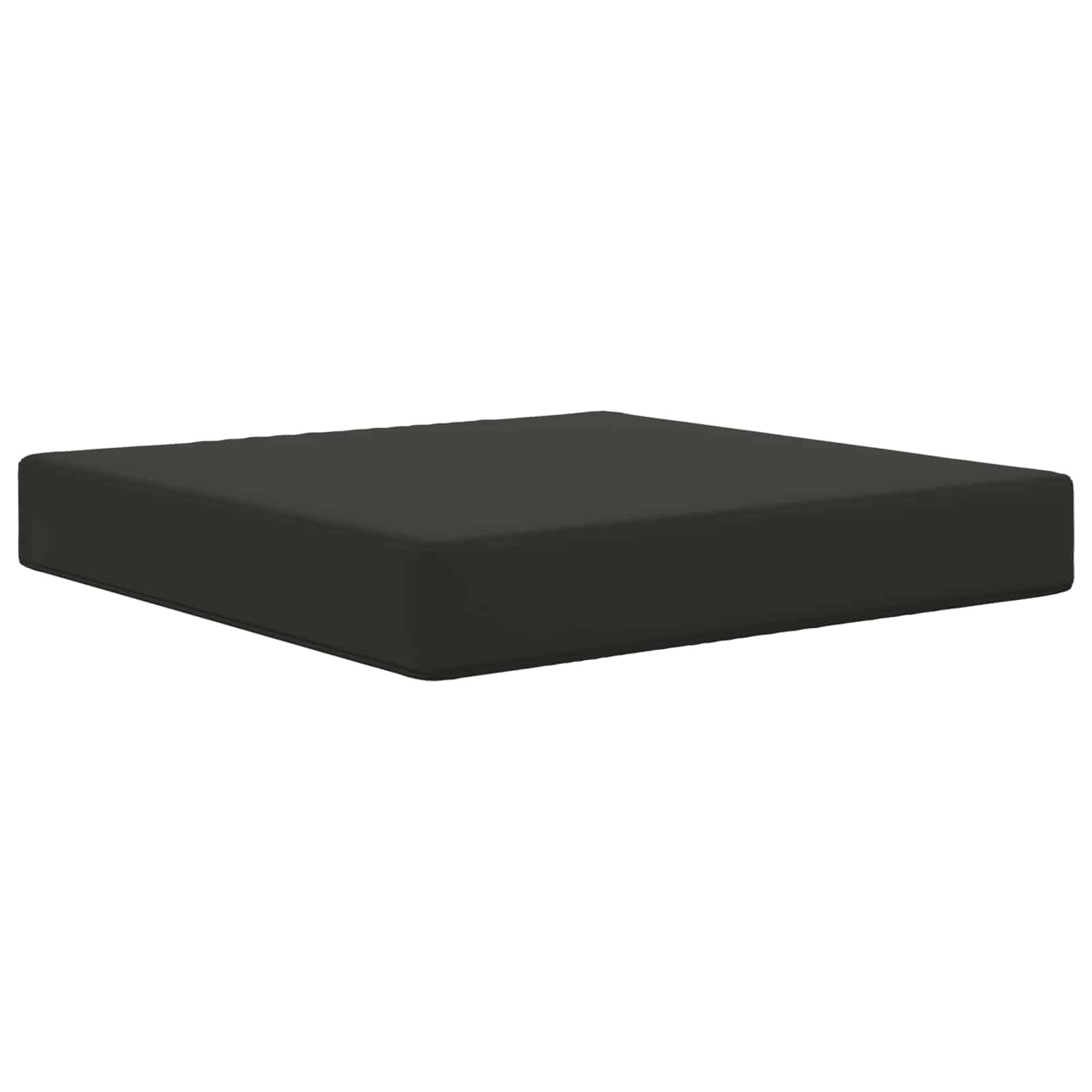 Μαξιλάρι Καναπέ Εξωτερικού Χώρου Μαύρο 60 x 60 x 8 εκ. - Pakobazaar
