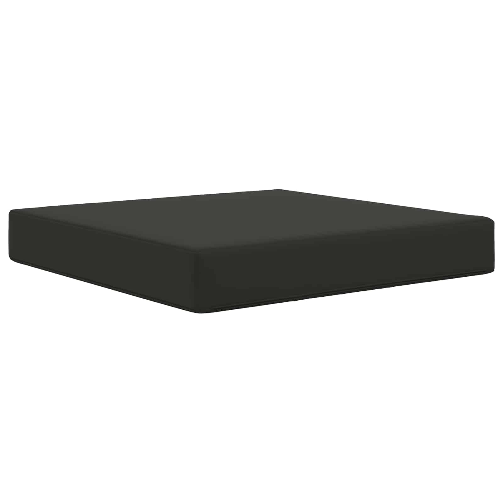 Μαξιλάρι Καναπέ Εξωτερικού Χώρου Μαύρο 60 x 60 x 8 εκ. - Pakobazaar
