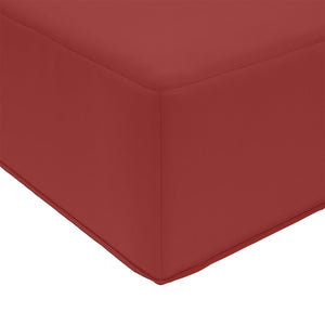Μαξιλάρι Καναπέ Εξωτερικού Χώρου Μπορντό 60 x 60 x 8 εκ. - Pakobazaar
