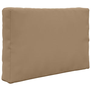 Μαξιλάρι Καναπέ Εξωτερικού Χώρου 3 pcs Taupe Πολυεστέρας - Pakobazaar