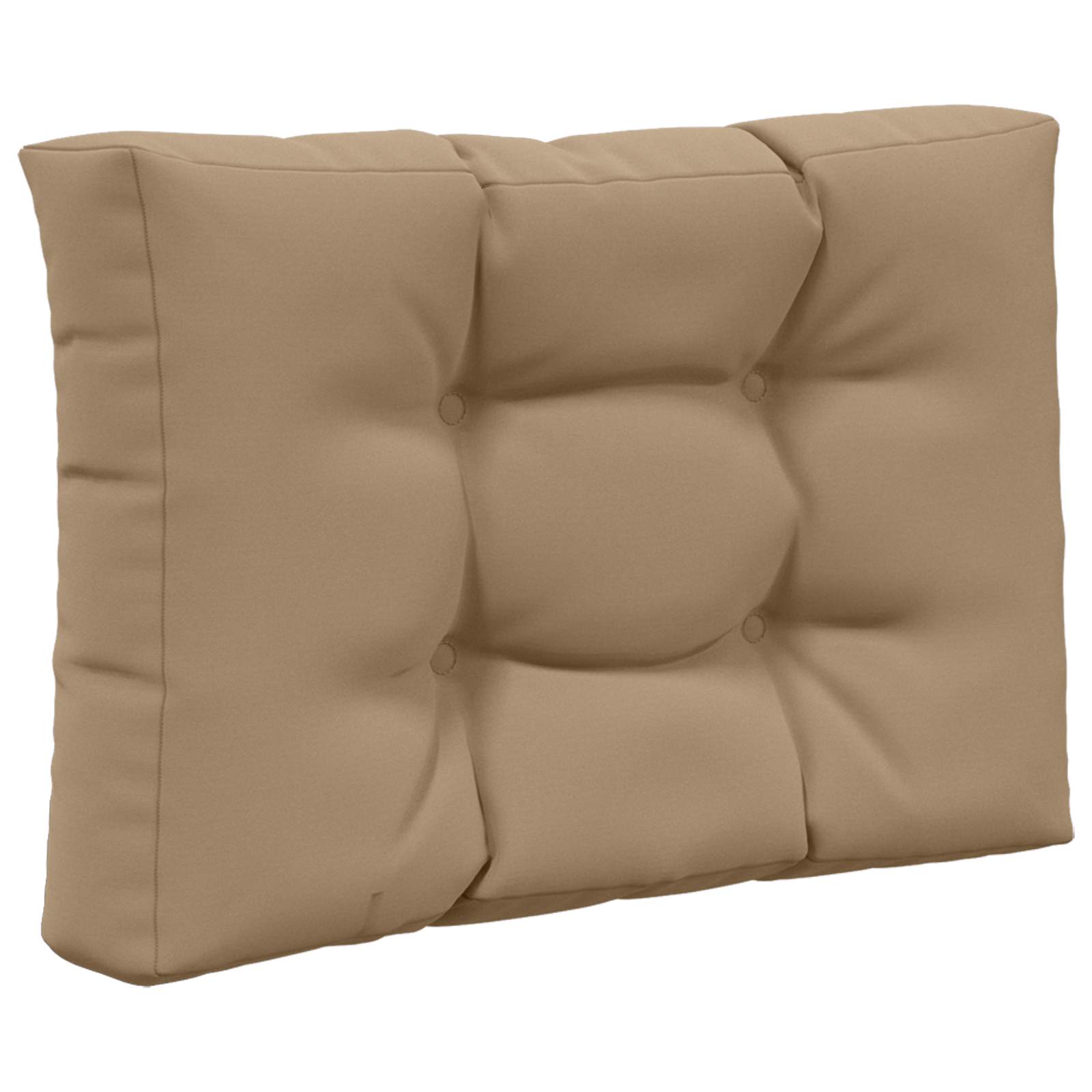 Μαξιλάρι Καναπέ Εξωτερικού Χώρου 3 pcs Taupe Πολυεστέρας - Pakobazaar