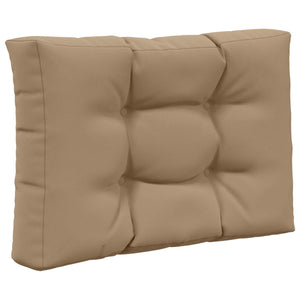 Μαξιλάρι Καναπέ Εξωτερικού Χώρου 3 pcs Taupe Πολυεστέρας - Pakobazaar