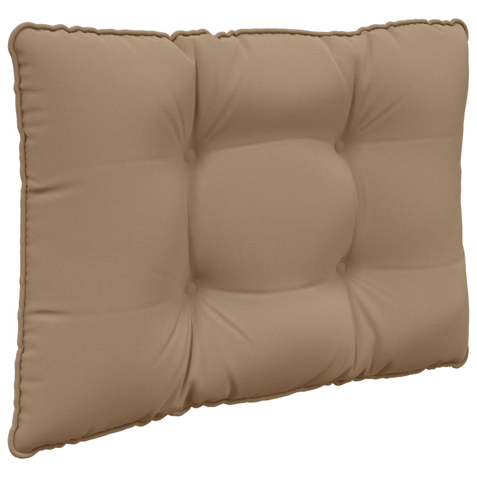 Μαξιλάρι Καναπέ Εξωτερικού Χώρου 2 pcs Taupe Πολυεστέρας - Pakobazaar
