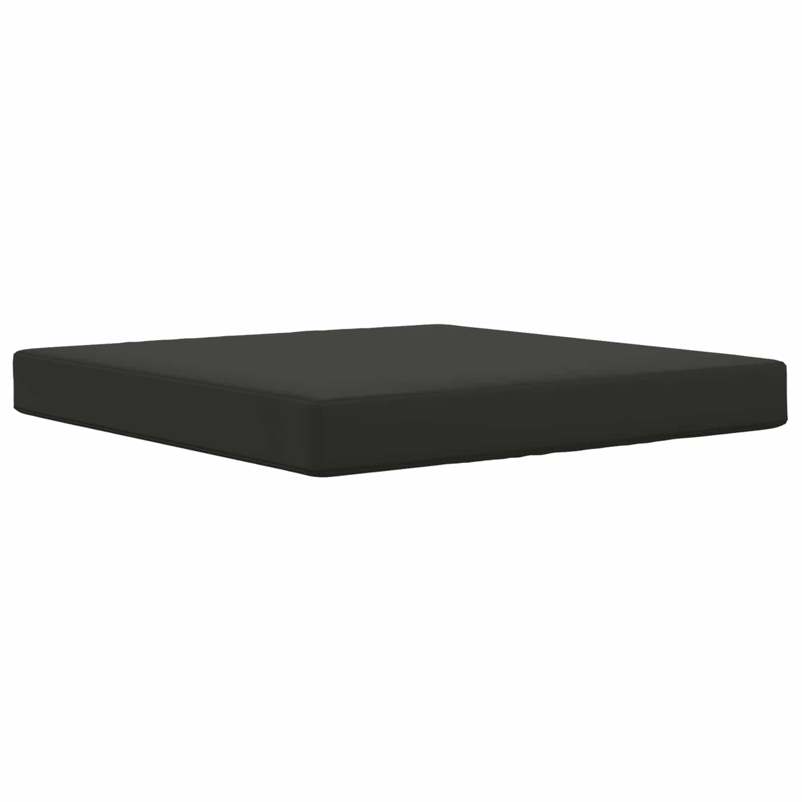 Μαξιλάρι Καναπέ Εξωτερικού Χώρου Μαύρο 80 x 80 x 8 εκ - Pakobazaar