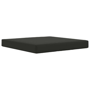 Μαξιλάρι Καναπέ Εξωτερικού Χώρου Μαύρο 80 x 80 x 8 εκ - Pakobazaar