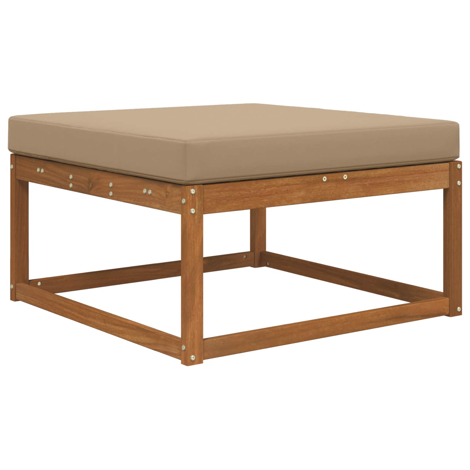 Μαξιλάρι Καναπέ Εξωτερικού Χώρου Taupe 80 x 80 x 8 εκ - Pakobazaar