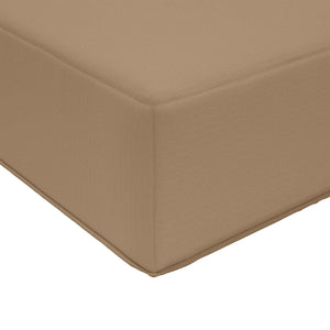 Μαξιλάρι Καναπέ Εξωτερικού Χώρου 2 pcs Taupe Πολυεστέρας - Pakobazaar
