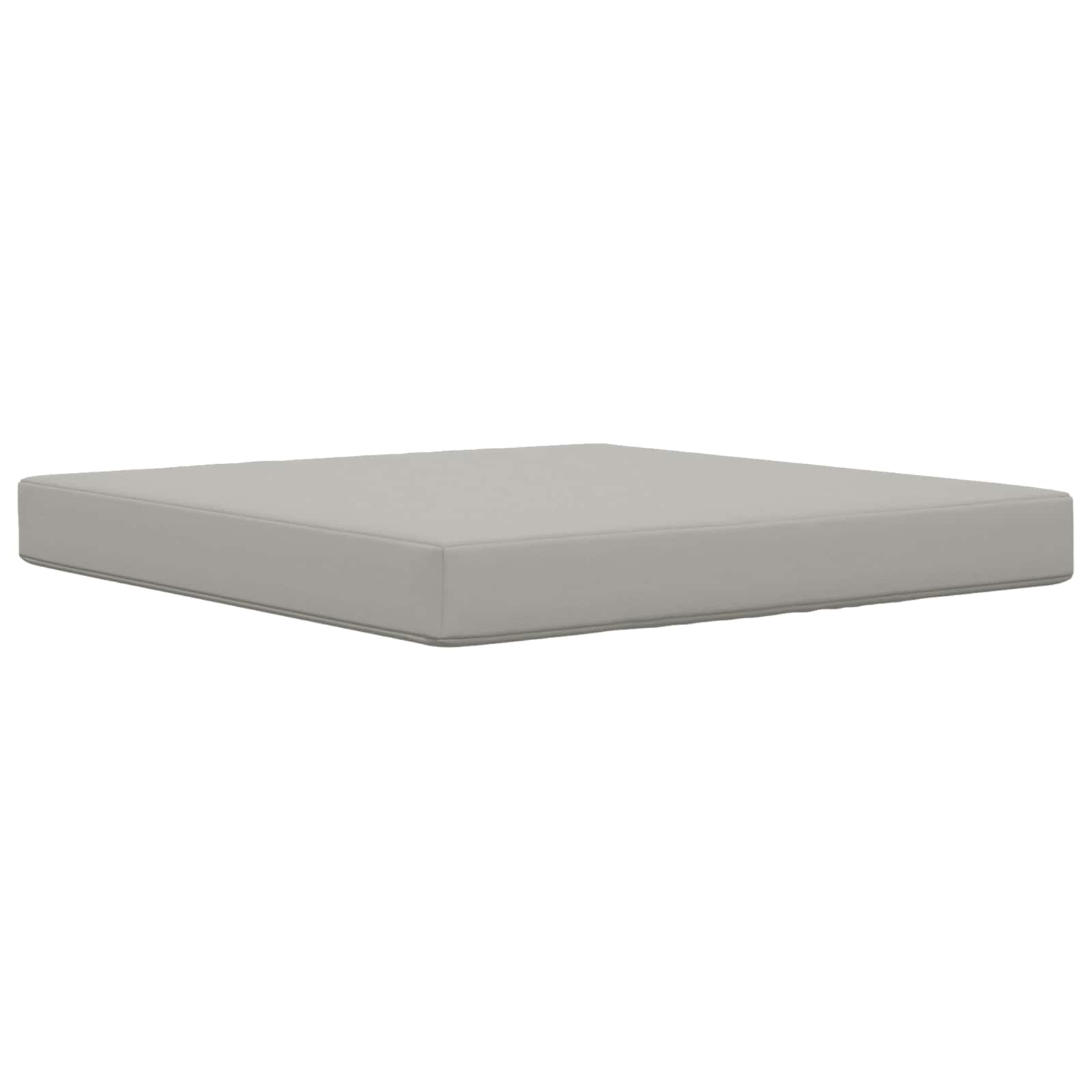 Μαξιλάρι Καναπέ Εξωτερικού Χώρου 2 pcs Γκρι Πολυεστέρας - Pakobazaar