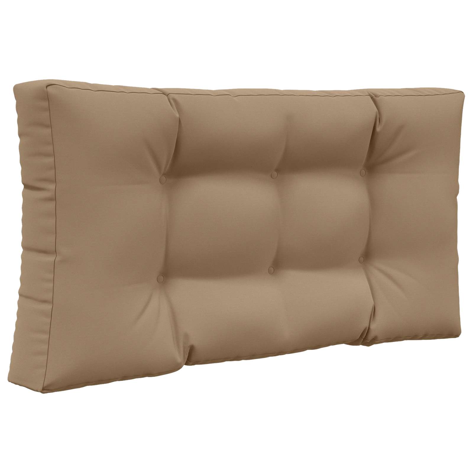 Μαξιλάρι Καναπέ Εξωτερικού Χώρου 2 pcs Taupe Πολυεστέρας - Pakobazaar