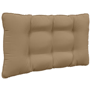 Μαξιλάρι Καναπέ Εξωτερικού Χώρου 2 pcs Taupe Πολυεστέρας - Pakobazaar