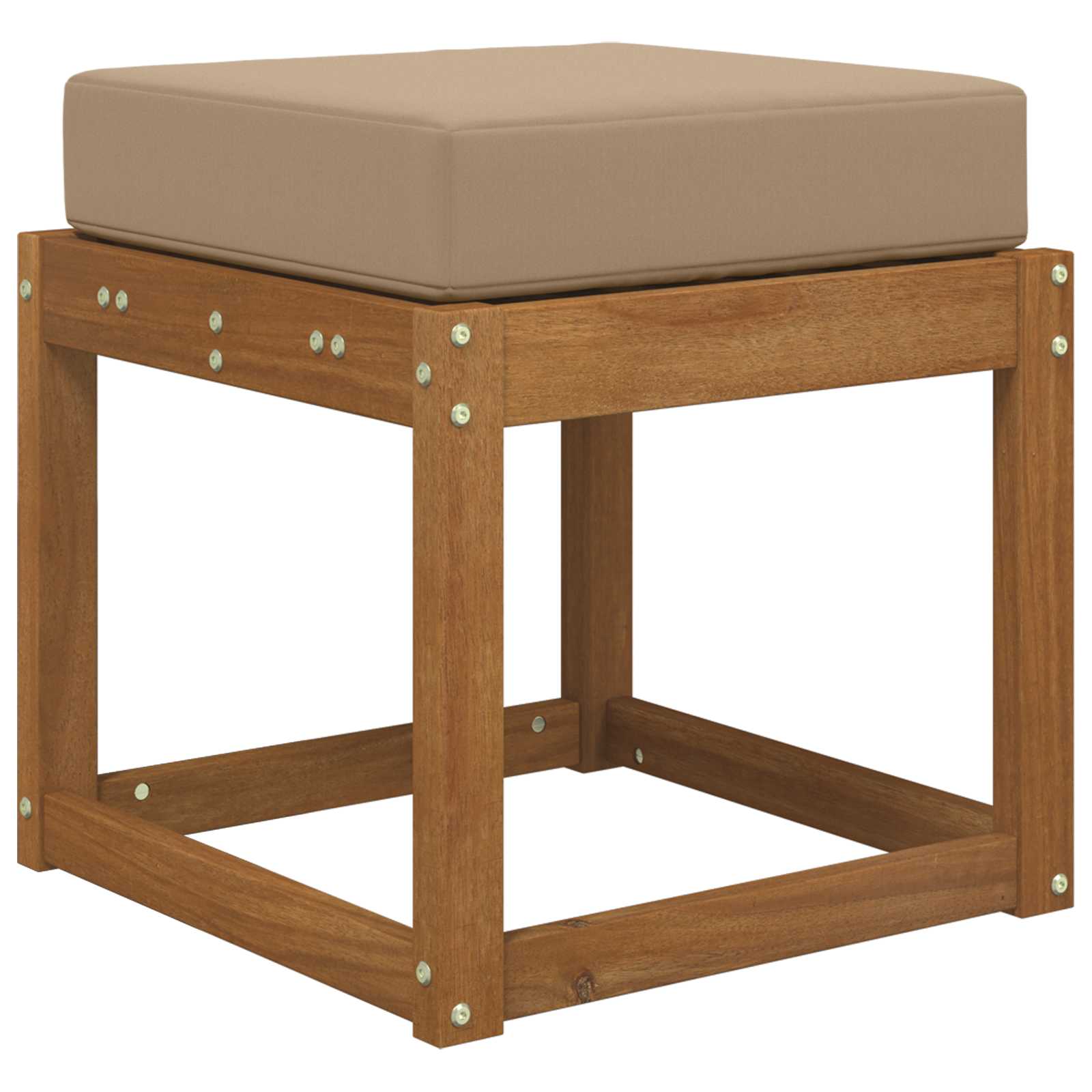 Μαξιλάρι Καθίσματος Εξωτερικού Χώρου Taupe 40 x 40 x 8 εκ. - Pakobazaar