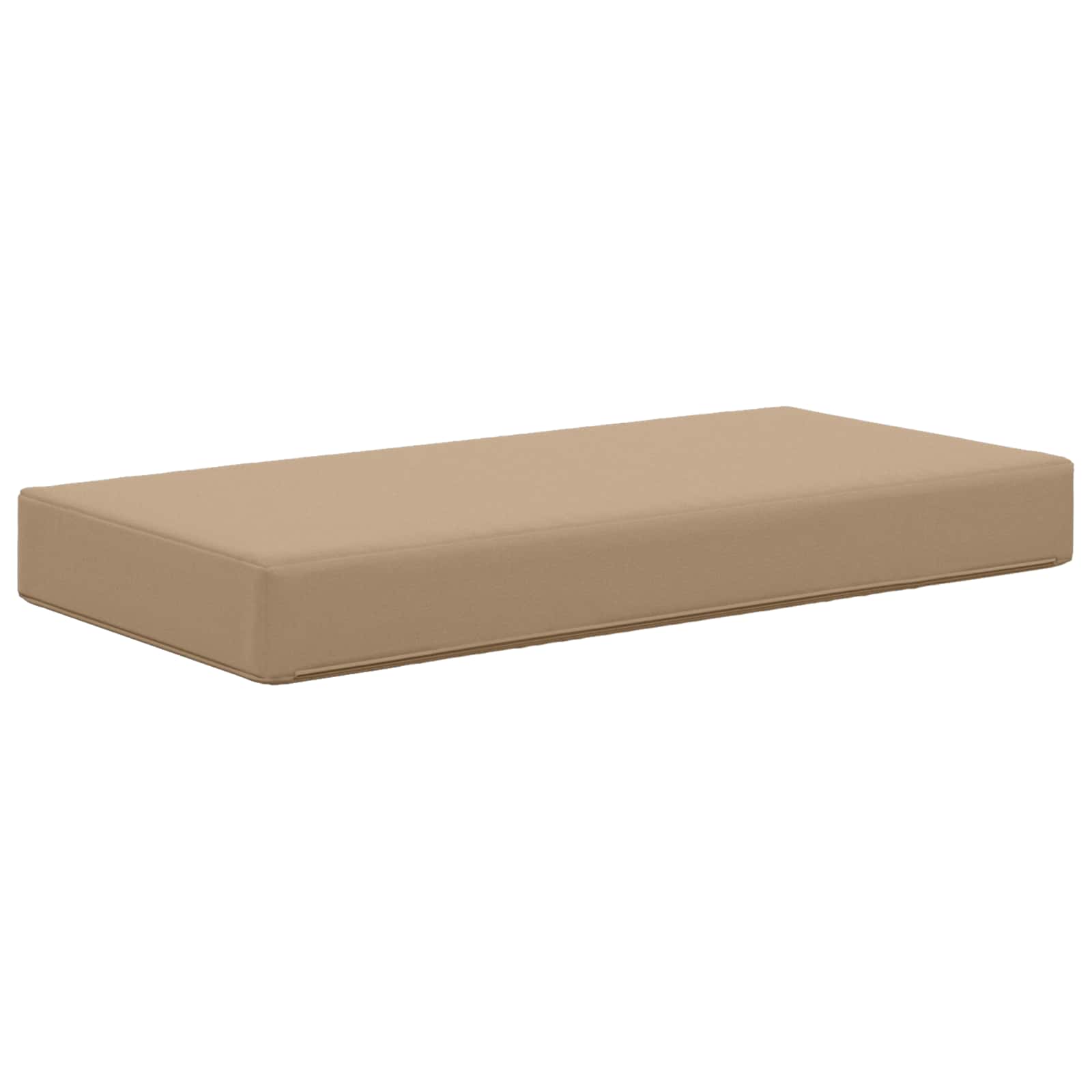 Μαξιλάρι Καθίσματος Εξωτερικού Χώρου Taupe 80 x 40 x 8 cm - Pakobazaar