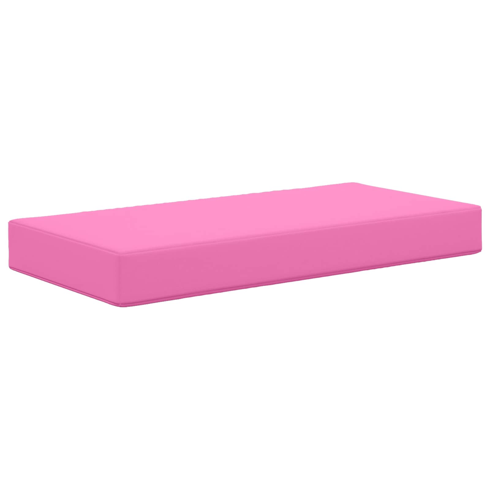 Μαξιλάρια Καθίσματος Ροζ 80 x 40 x 8 cm 100% Πολυεστέρας - Pakobazaar