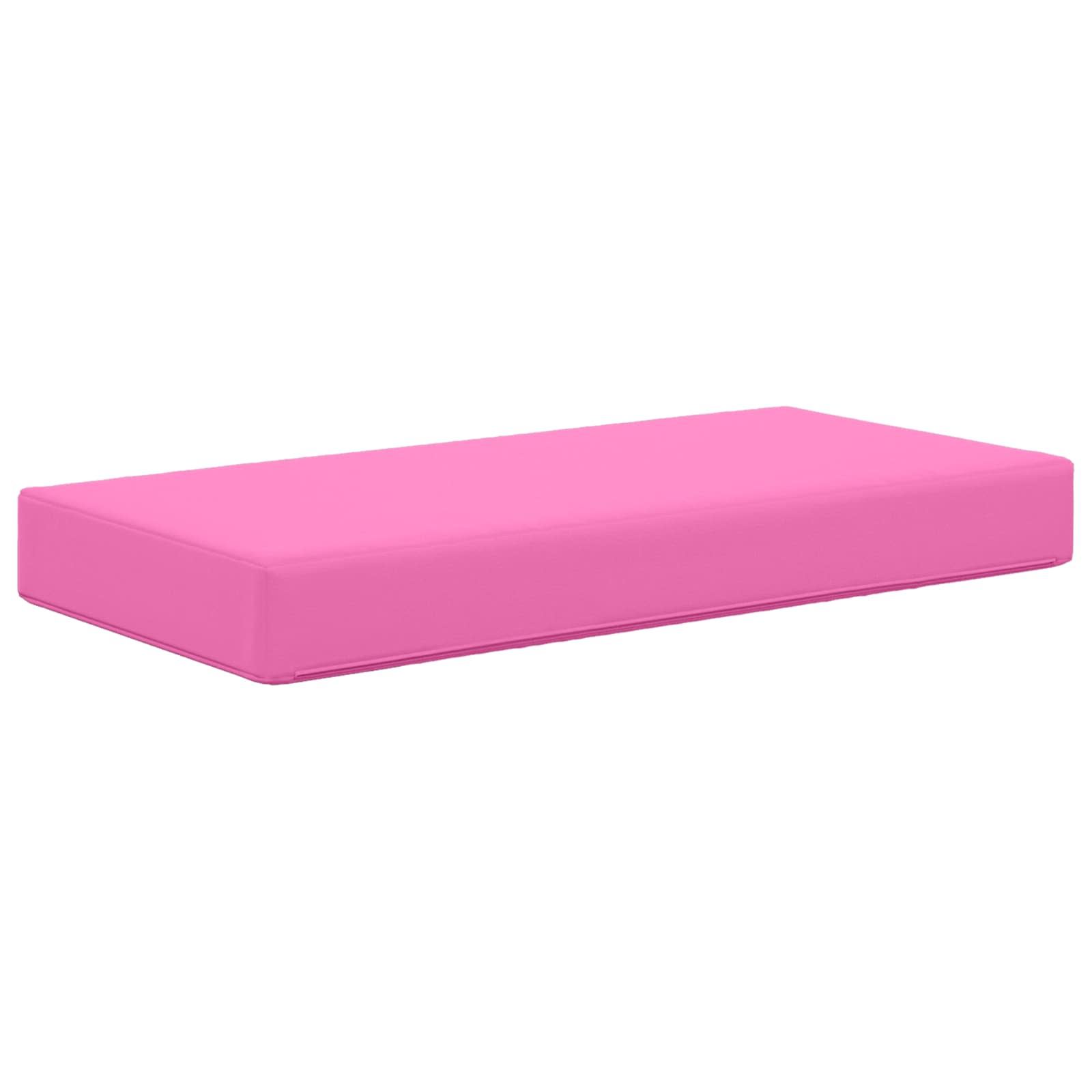 Μαξιλάρια Καθίσματος Ροζ 80 x 40 x 8 cm 100% Πολυεστέρας - Pakobazaar