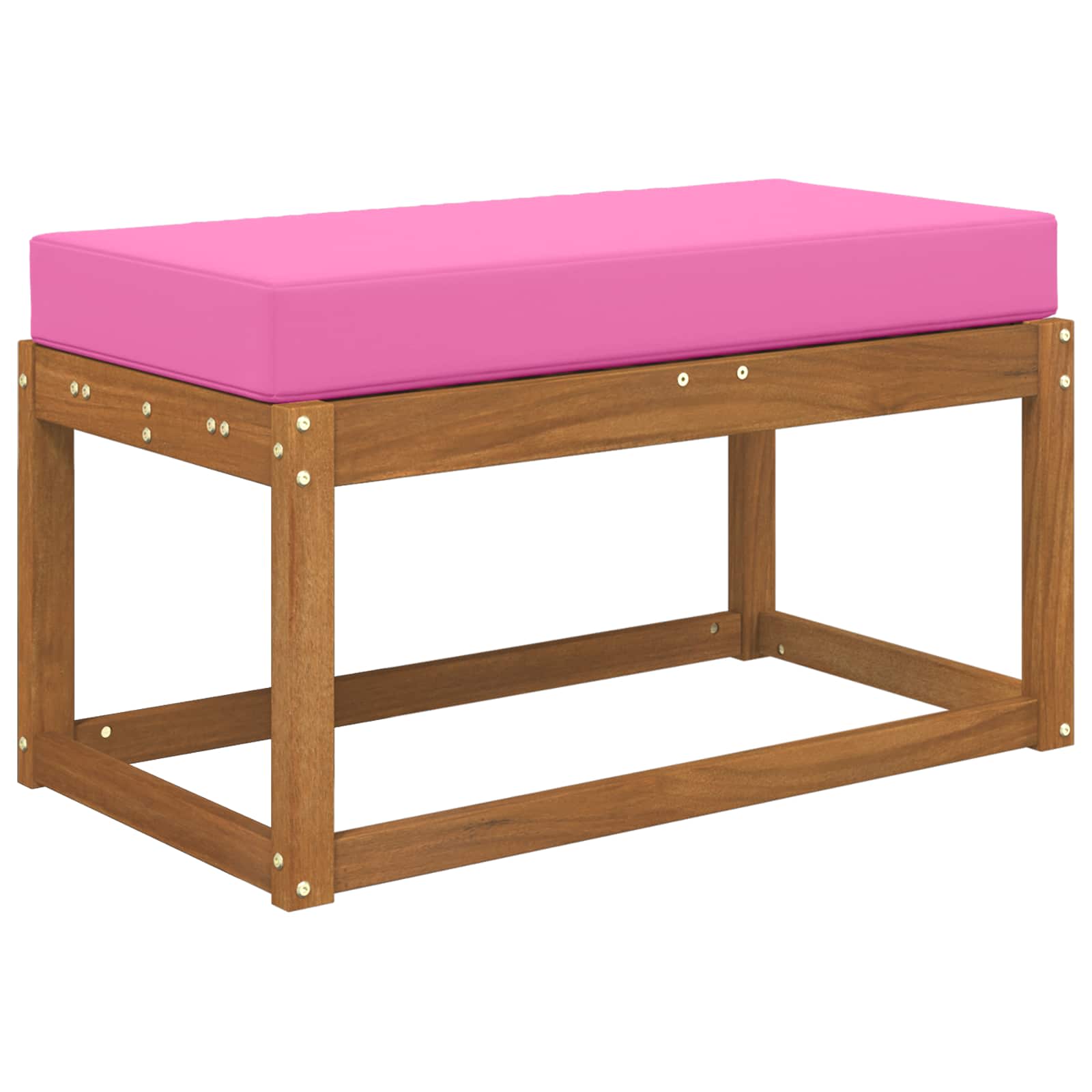 Μαξιλάρια Καθίσματος Ροζ 80 x 40 x 8 cm 100% Πολυεστέρας - Pakobazaar