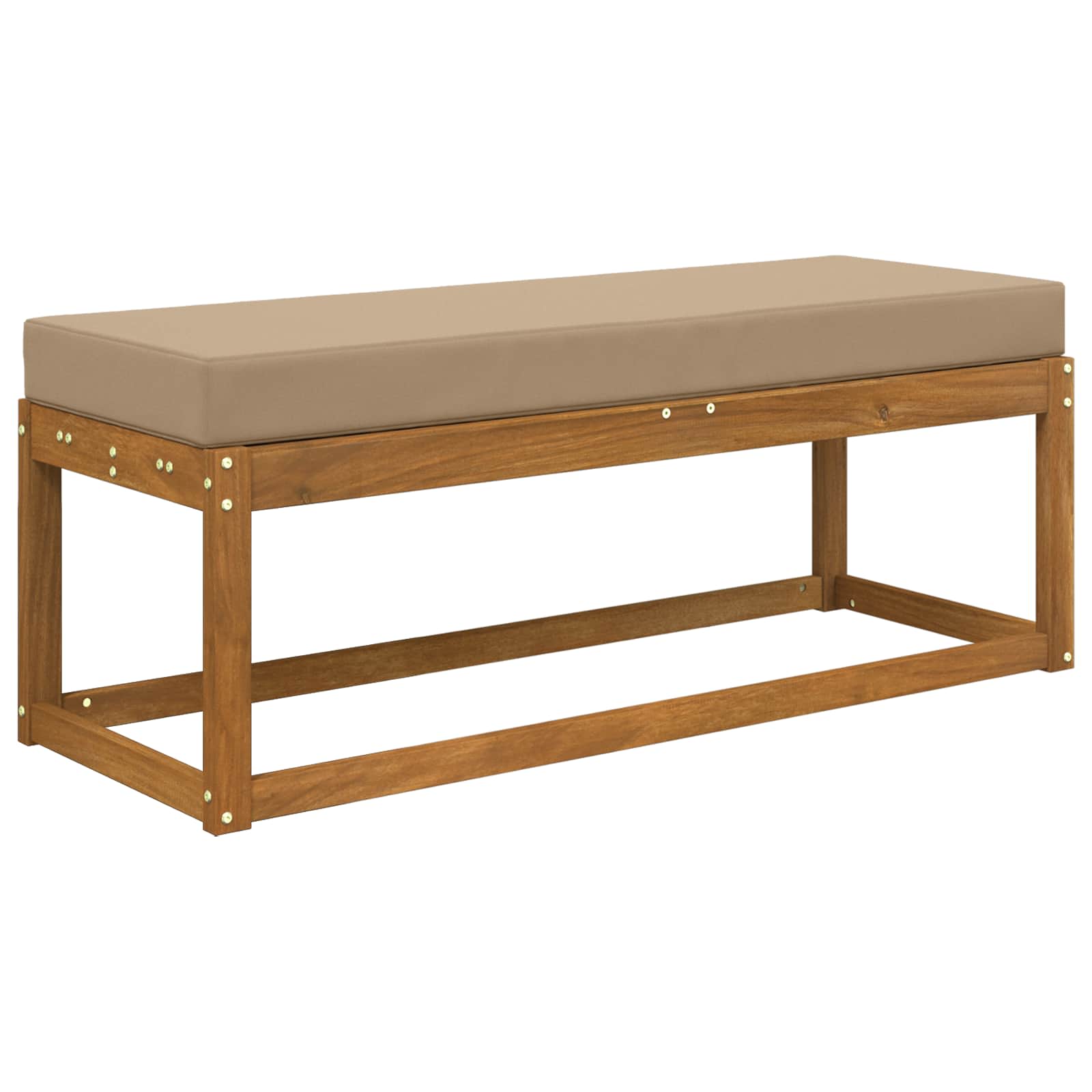 Μαξιλάρι Καθίσματος Εξωτερικού Χώρου Taupe 111,5 x 40 x 8 εκ - Pakobazaar