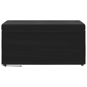 Σκαμνί Μαύρο 81 x 41 x 40 cm Βελούδο και Μηχανικά Ξύλα - Pakobazaar