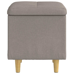 Οθωμανό με Αποθηκευτικό Χώρο Taupe 40 x 40 x 45 cm ύφασμα
