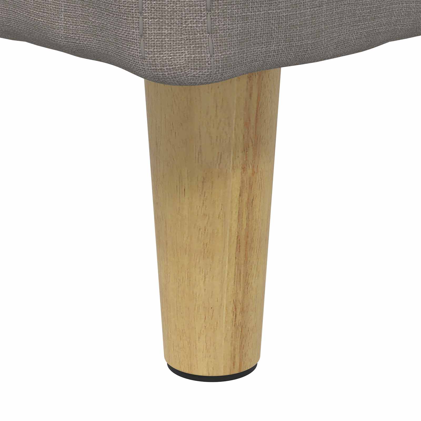 Οθωμανικό αποθήκευσης με μαξιλάρι Taupe 80 x 80 x 45 cm ύφασμα - Pakobazaar