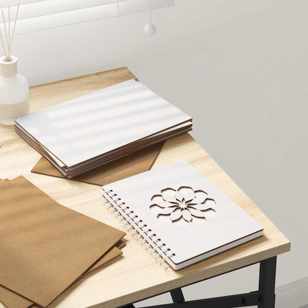 Διακοσμητικά Πάνελ 12 pcs Λευκό 15 x 21 x 0.27 εκ.