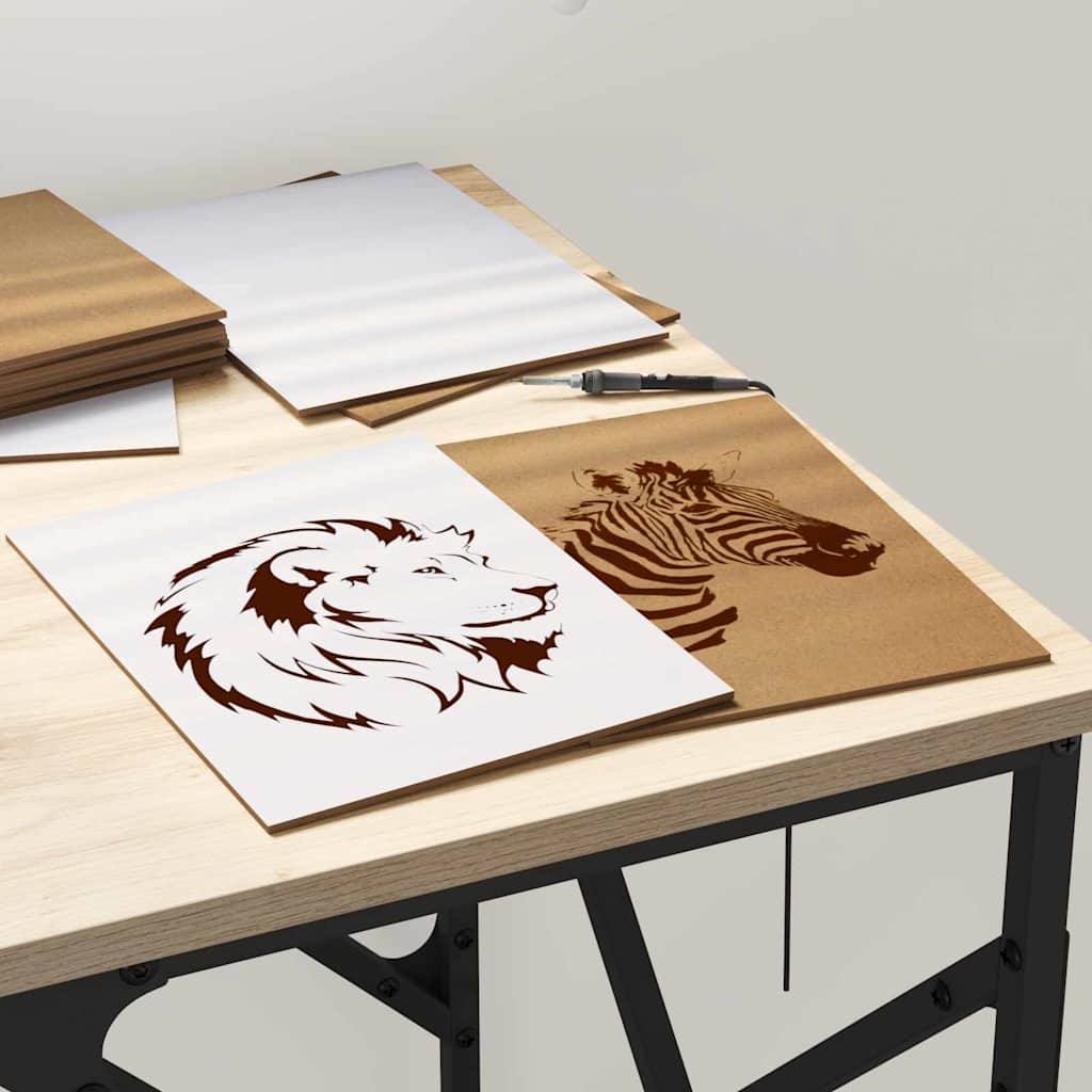 Διακοσμητικά Πάνελ 50 pcs Λευκό 15 x 21 x 0.27 εκ.