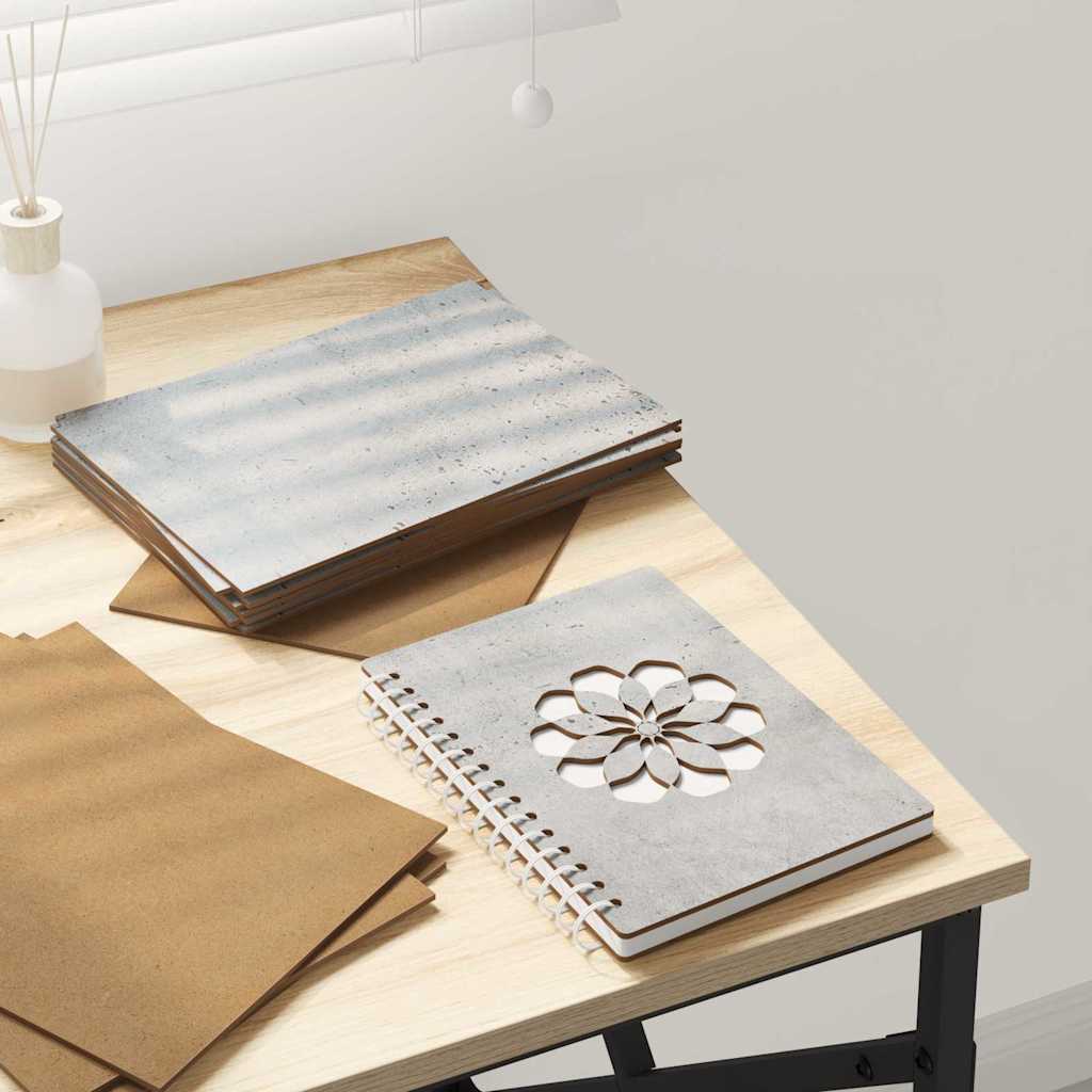 Διακοσμητικά Πάνελ 50 pcs Σκυρόδεμα Γκρι 15 x 21 x 0.27 εκ.