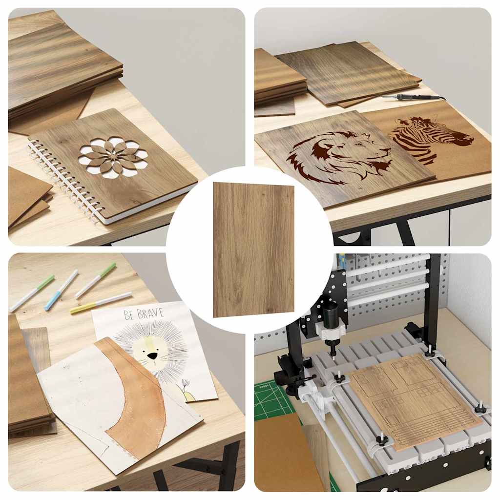 Διακοσμητικά Πάνελ 50 pcs Artisan Oak 15 x 21 x 0.27 εκ.