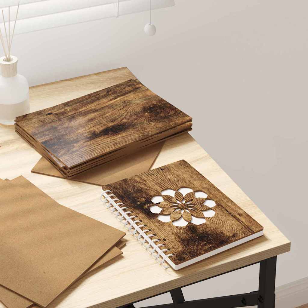 Διακοσμητικά Πάνελ 12 pcs Καπνιστό Δρύς 21 x 30 x 0,27 εκ