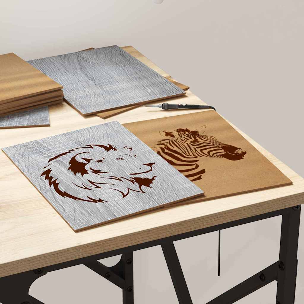 Διακοσμητικά Πάνελ 12 pcs Γκρίζο Σονομα 21 x 30 x 0,27 εκ