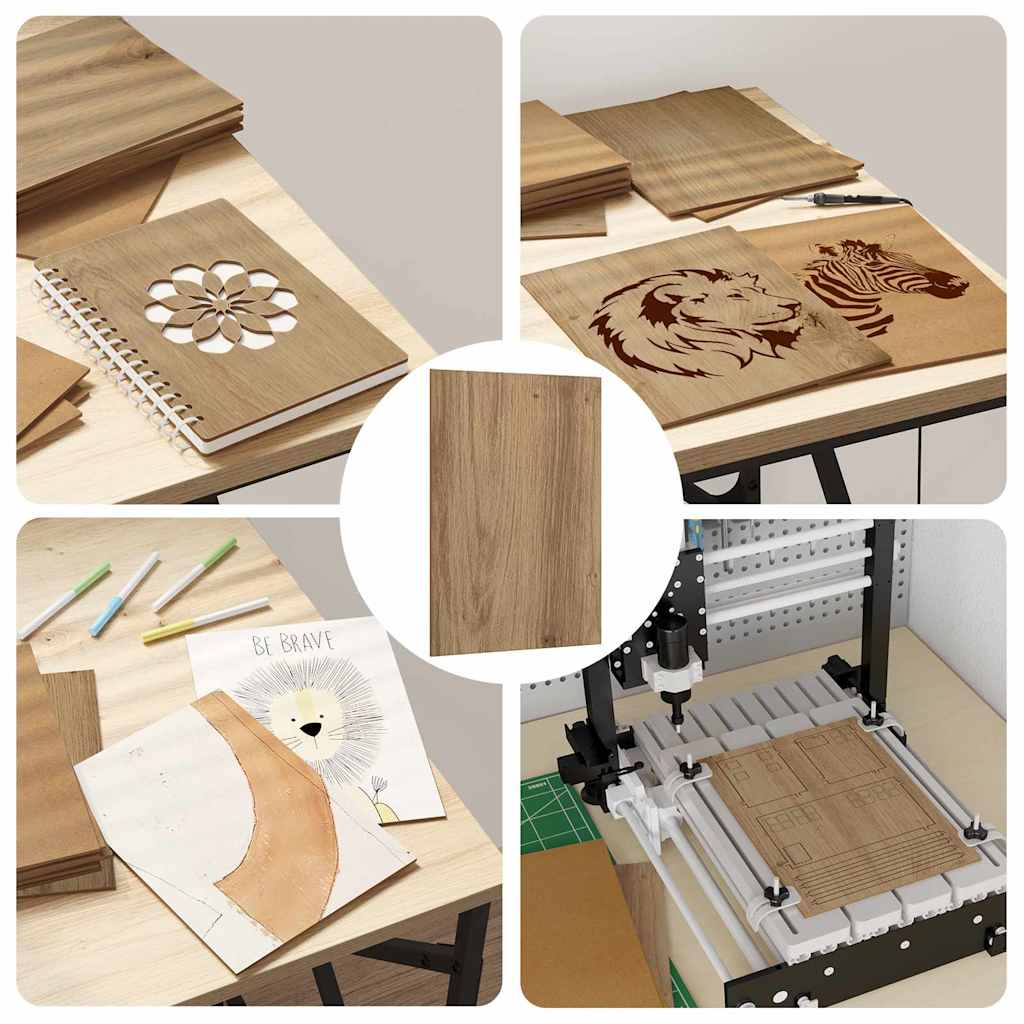 Διακοσμητικά Πάνελ 12 pcs Artisan Oak 21 x 30 x 0,27 εκ - Pakobazaar