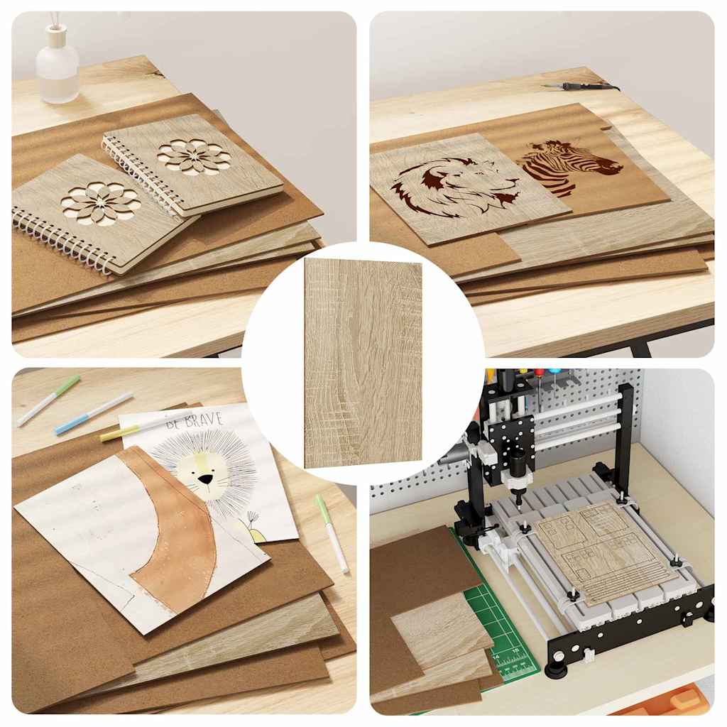 Διακοσμητικά Πάνελ 50 pcs Δρύς Sonoma 30 x 42 x 0.27 εκ