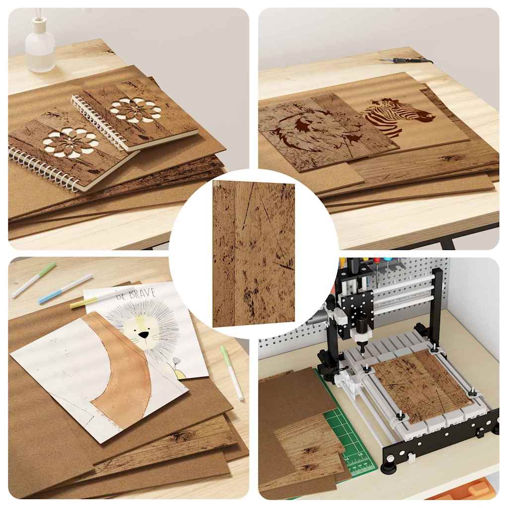 Διακοσμητικά Πάνελ 12 pcs Παλιό ξύλο 30 x 42 x 0.27 εκ