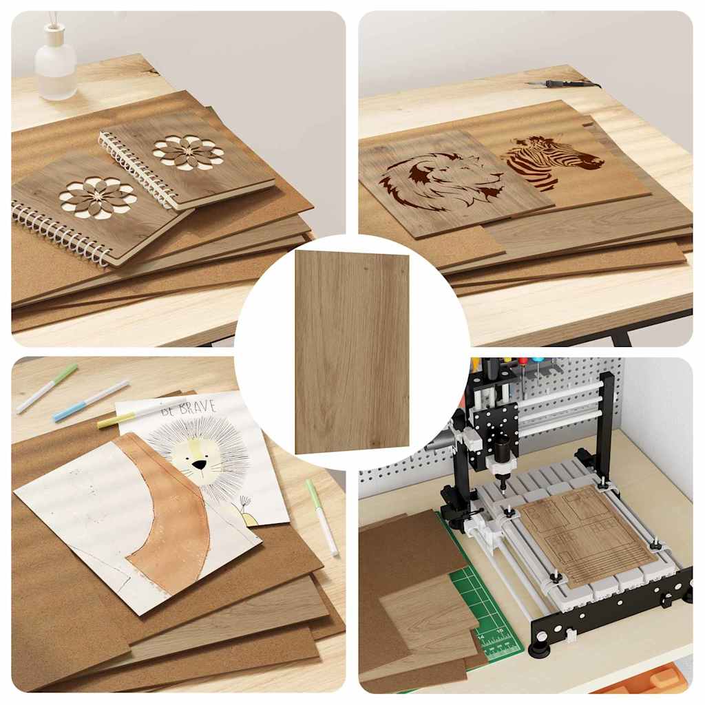 Διακοσμητικά Πάνελ 12 pcs Artisan Oak 30 x 42 x 0.27 εκ